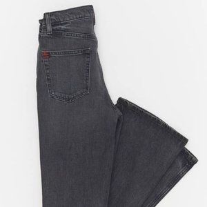 BDG High-Waisted Flare Jean – Black Denim